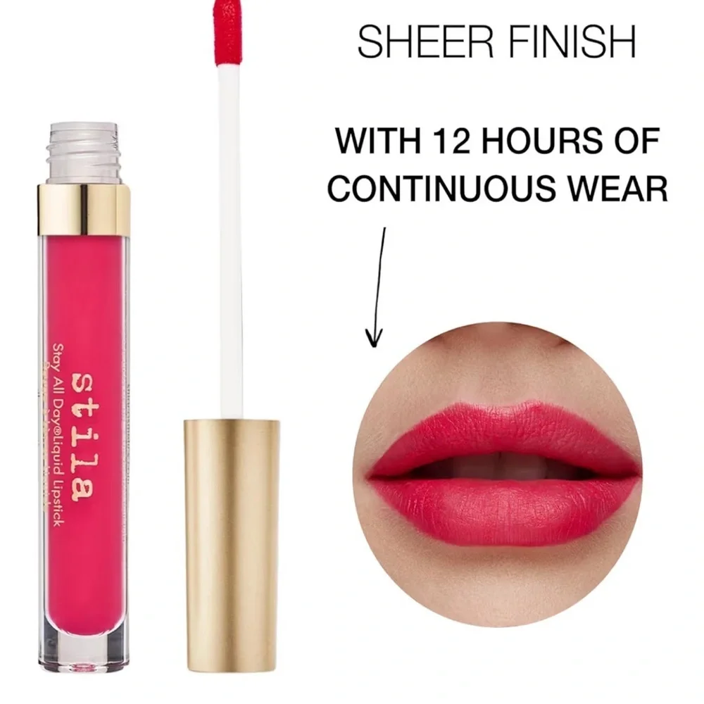 STILA LIPSTICK Stay All Day Shimmer Liquid Lipstick Sheer Felice NWT
